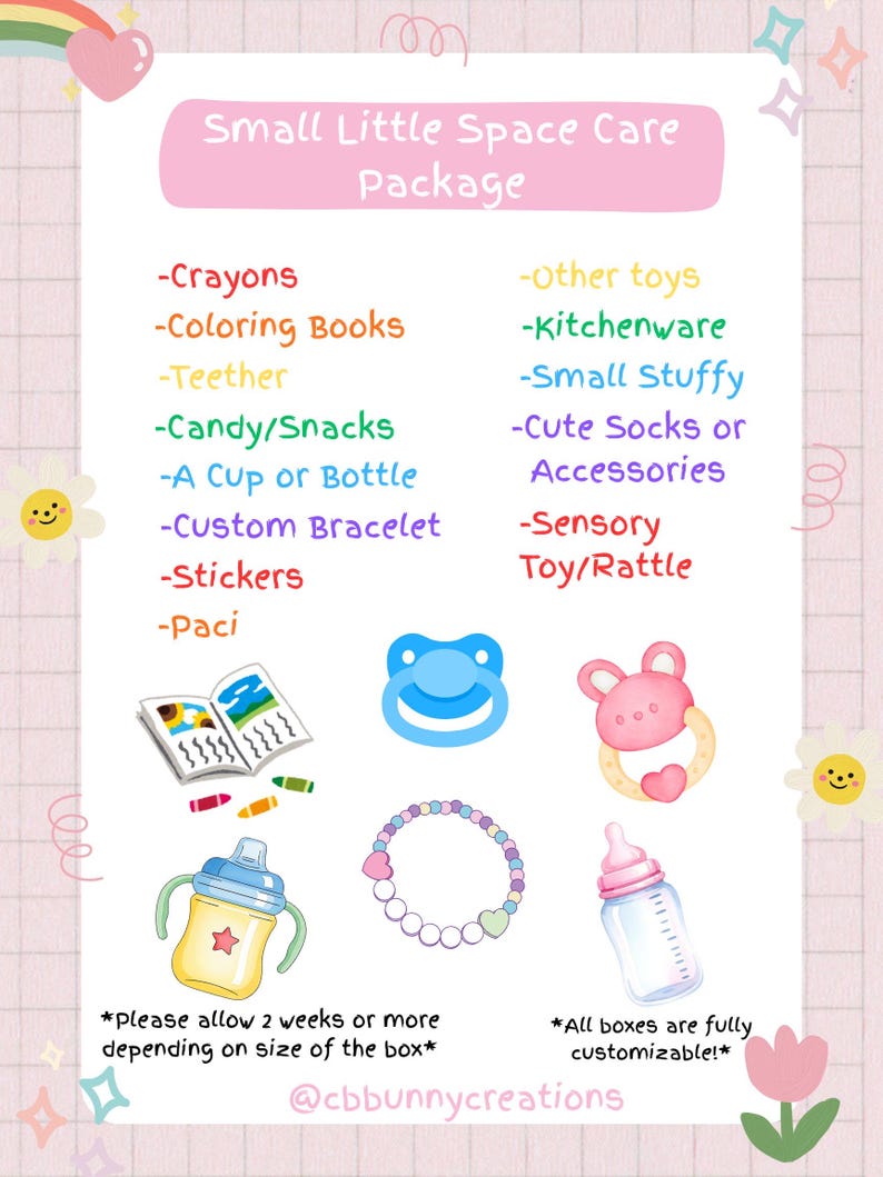 Kit de Cuidados para o Pequeno Espaço! Chupeta, mamadeira/copo com canudinho, doces, brinquedos e outras coisinhas! imagem 3