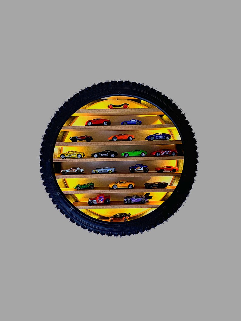 20 Tire Shelf Toy Car Display Matchbox Cars Car Etsy
