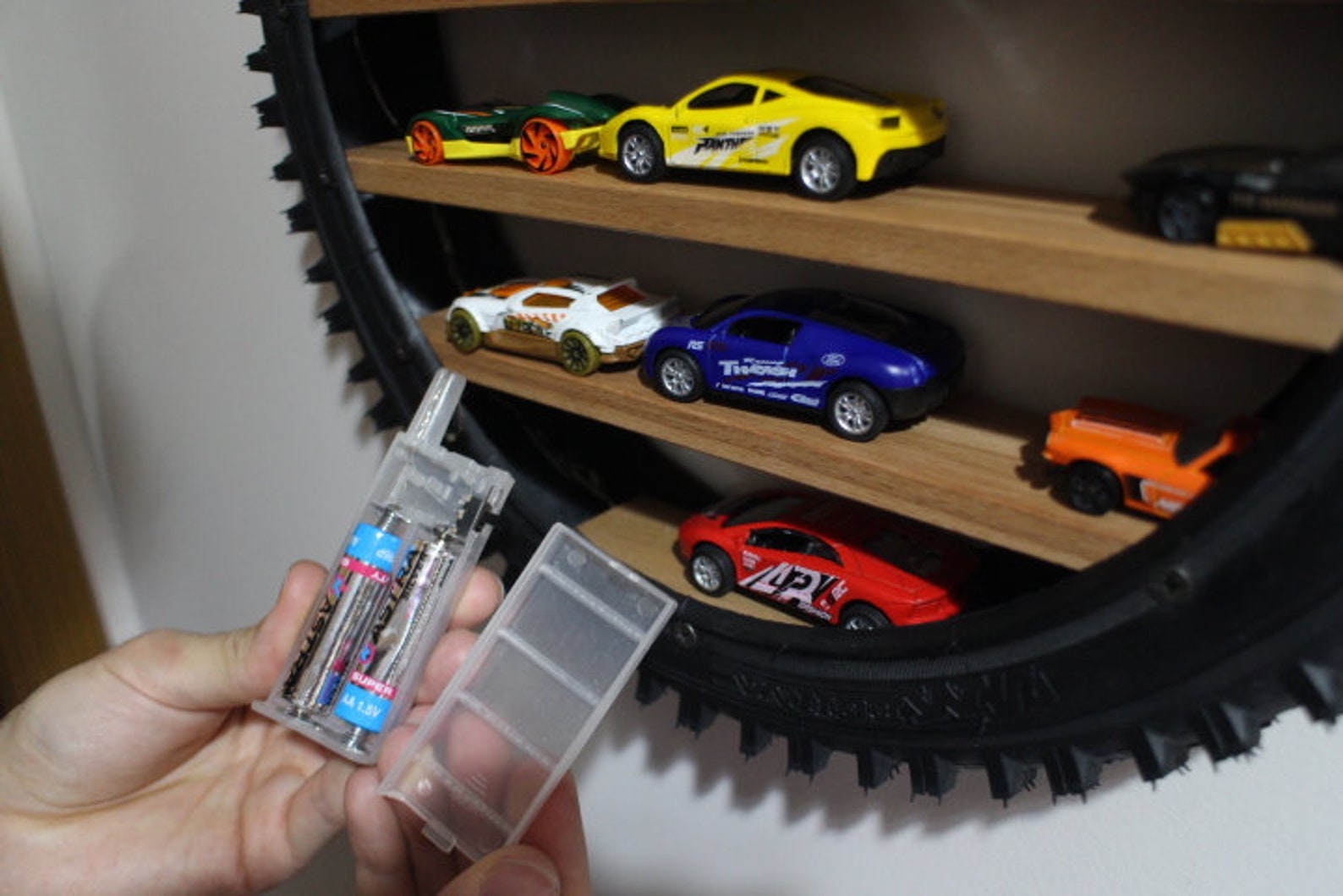 20 Tire Shelf Toy Car Display Matchbox Cars Car Etsy