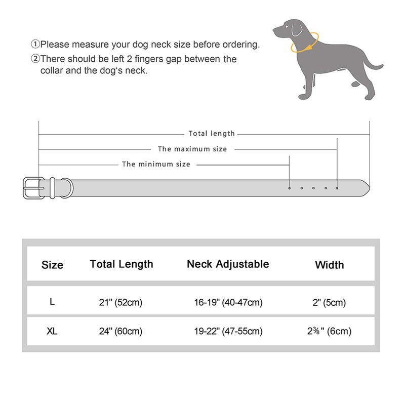 Handmade Studded Dog Collars Leather Rivet Collars Retro Etsy