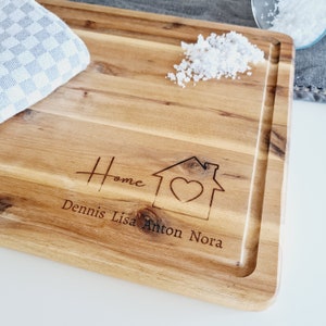 Inauguration | Housewarming gift | Gift housewarming | Personalized cutting board | cutting board | wooden board