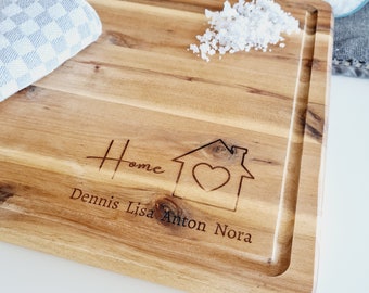 Inauguration | Housewarming gift | Gift housewarming | Personalized cutting board | cutting board | wooden board