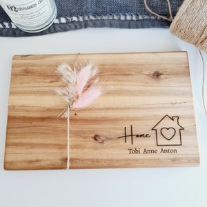 Inauguration | Housewarming gift | Gift housewarming | Personalized cutting board | cutting board | breakfast board | Housewarming gift