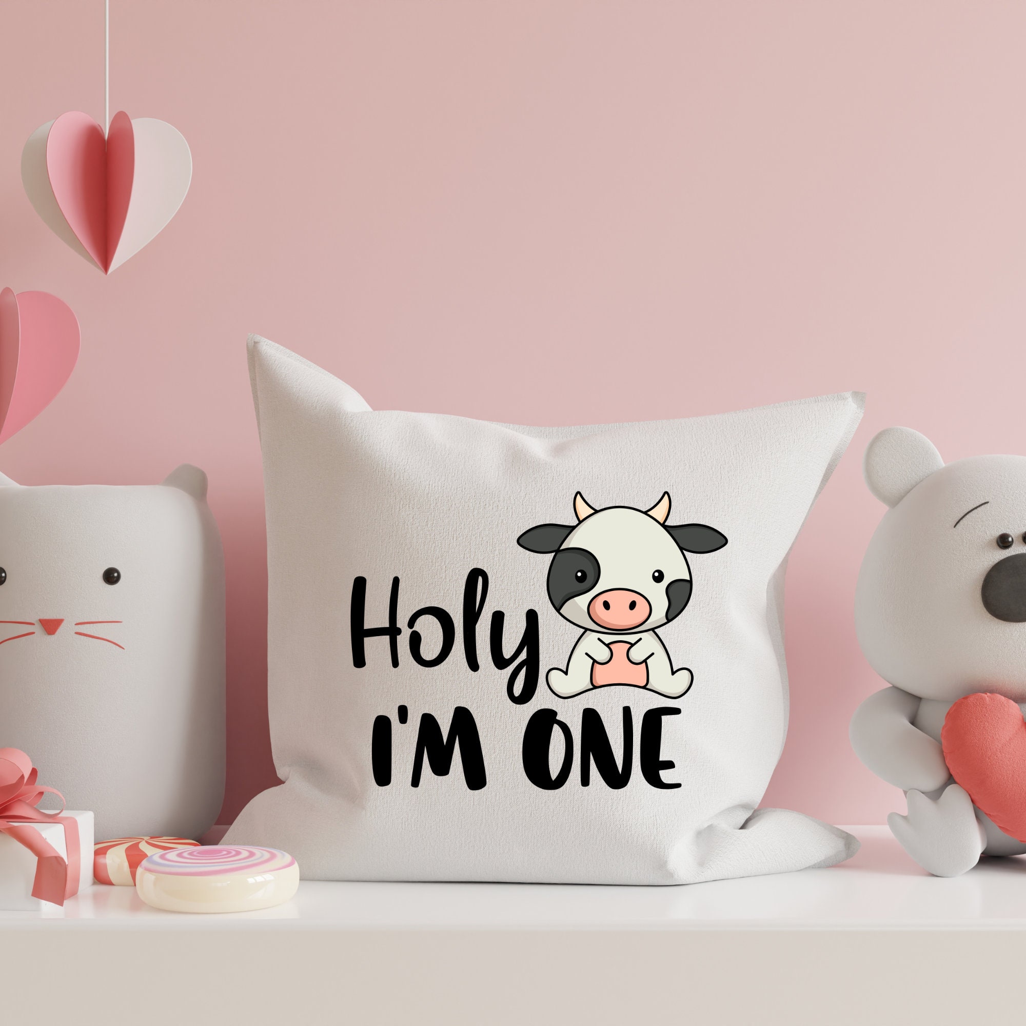 Holy Cow Im One SVG, Holy Cow I'm One Png, Digital Download, Digital ...