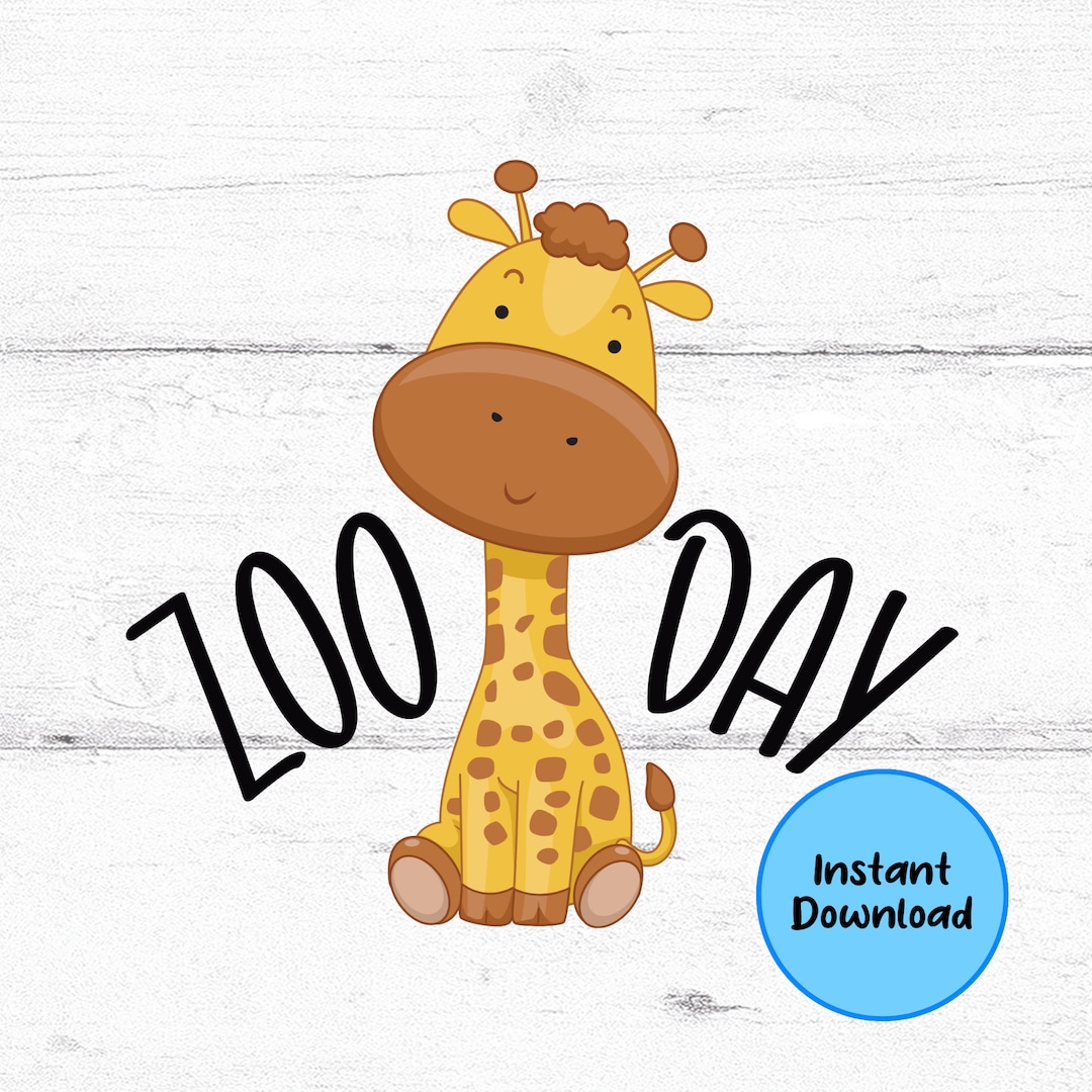 Zoo Day SVG, Zoo Day Digital Download, Digital Files SVG, Zoo Digital