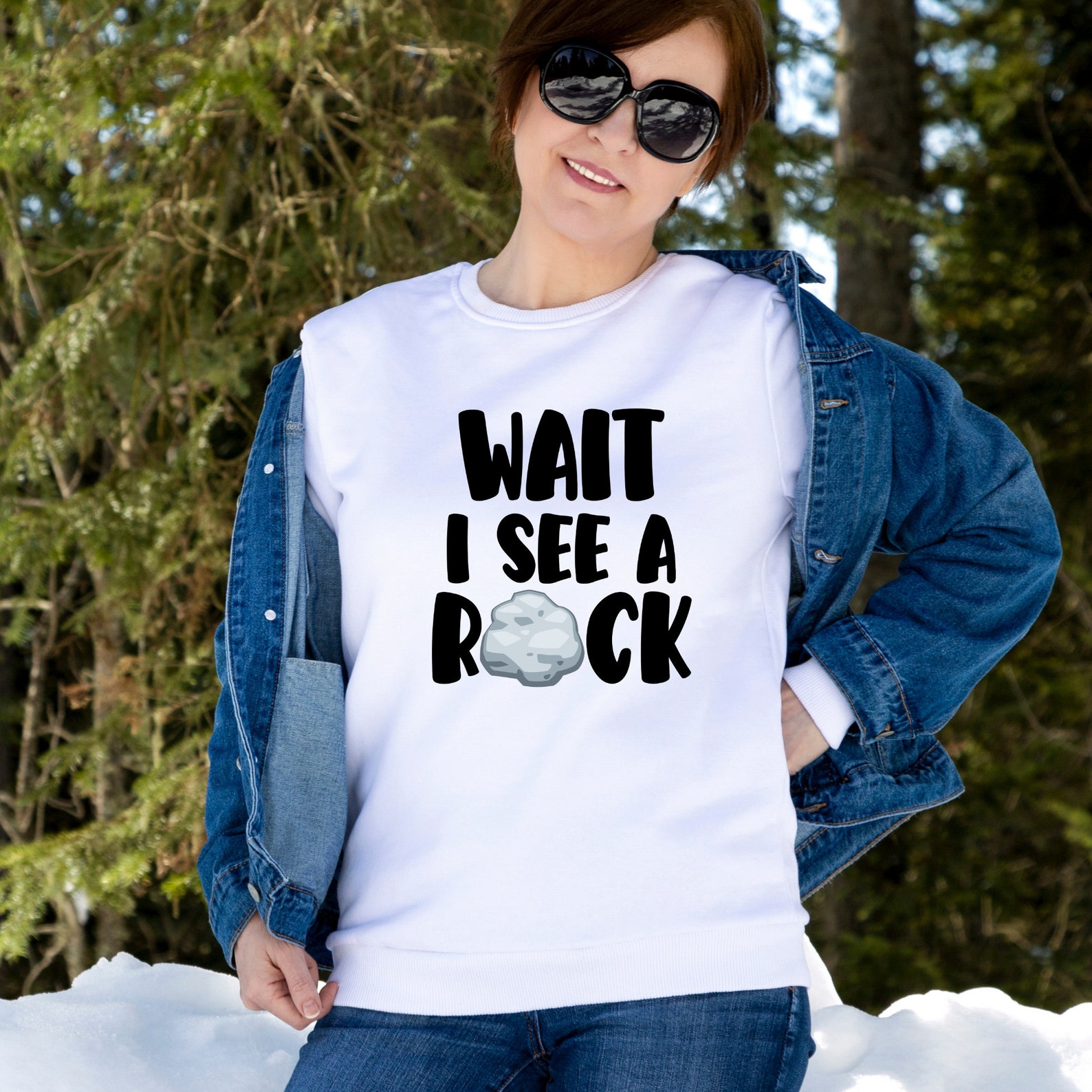 Wait I See A Rock Svg, Rock Collector Png, Geologist Svg, Digital Files ...