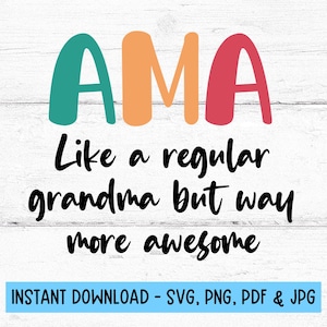 Ama SVG、Ama Png、Ama Tシャツ SVG、デジタルファイル SVG、Ama SVG ファイル、Ama へのギフト、デジタルダウンロード、インスタントダウンロード、新しい Ama ギフト