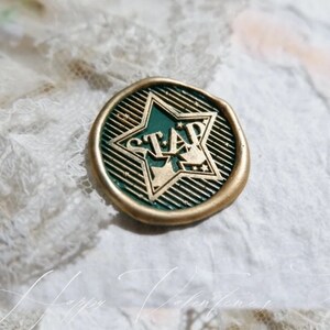 Star Wax Seal Stamp Kit, bruiloft zegel, partij zegellak, lakzegels envelop, lakzegel cutsom, uitnodiging lakzegel stempel kit