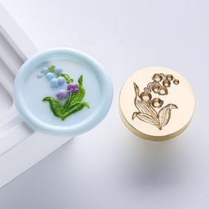 Orchidee Wachs Siegel Stempel, Blume Hochzeit Siegel, Journal Wachssiegel, Wachsstempel Cutsom, Wachssiegel Stempel Kit, Wachsstempel Siegel
