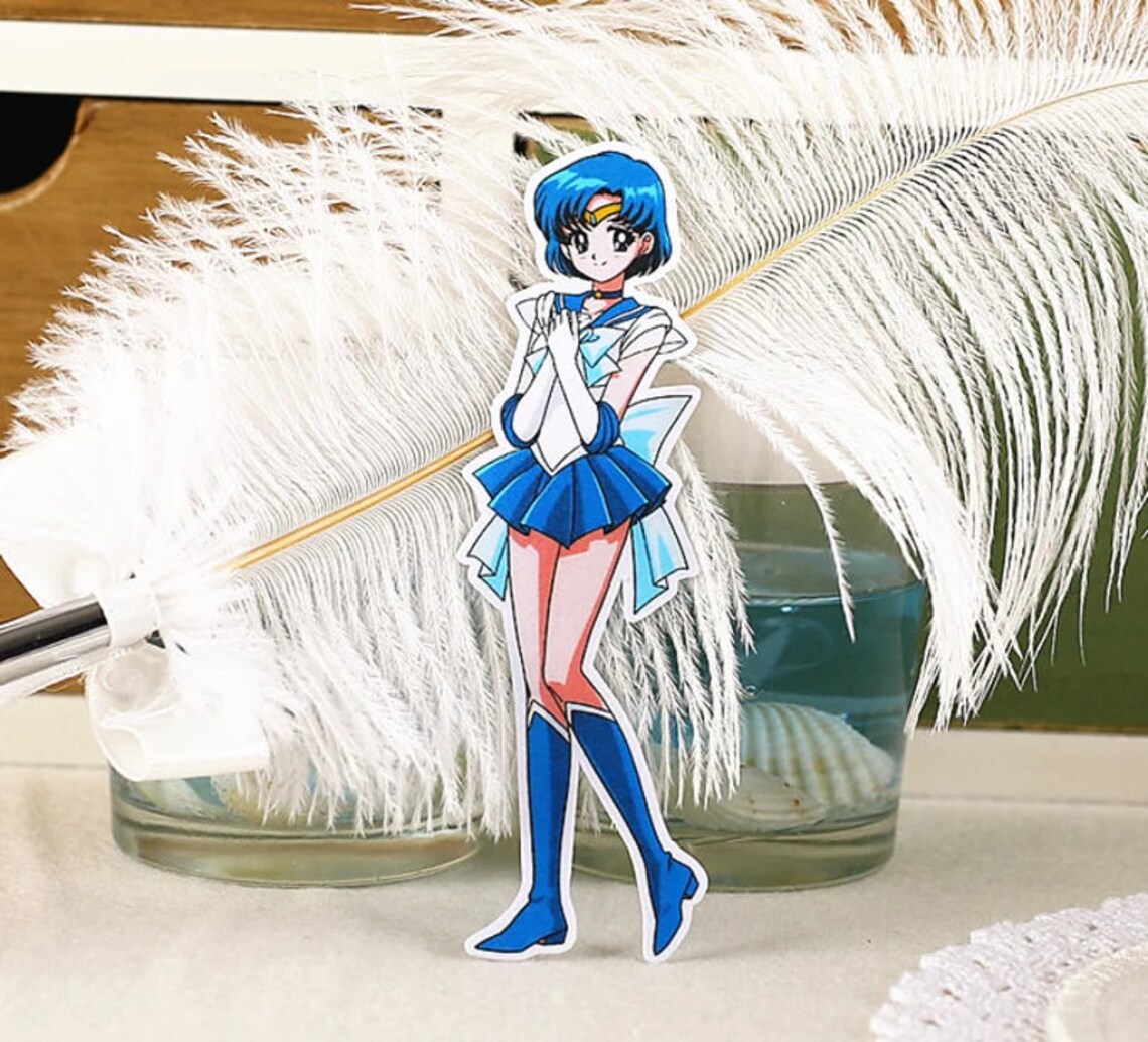 Japanese Girl Sticker Cartoon Girls Sticker Set 10pcs Etsy