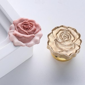 Unregelmäßige Rose Wachssiegel Stempel, Blumen Hochzeit Stempel, Party Siegelwachs, Umschlag Wachssiegel, Wachsstempel Cutsom, Einladung Wachssiegel Stempel Kit