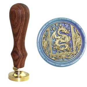 Kit de sellos de cera de dragón, sello de boda de dragón, lacre para fiestas, sellos de cera para sobres, sello de cera personalizado, kit de sellos de cera para invitaciones