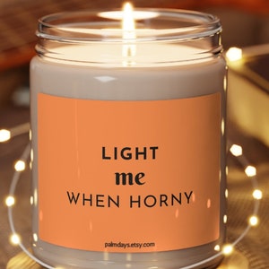 Candle nice scent soy candle best gift for girlfriend candle gift for boyfriend unique birthday gift fun naughty candle anniversary gift