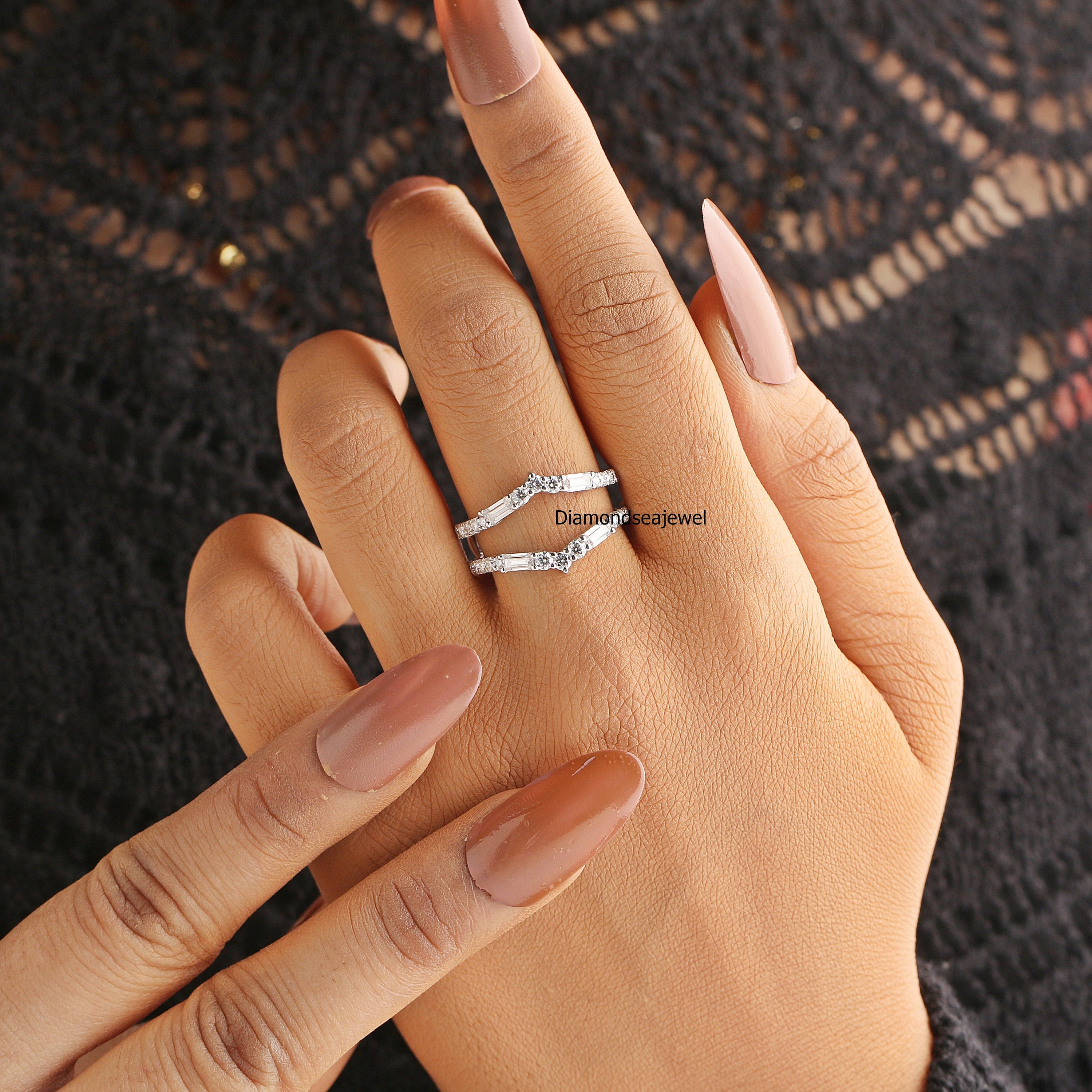 Baguette Ring Guard Etsy Australia