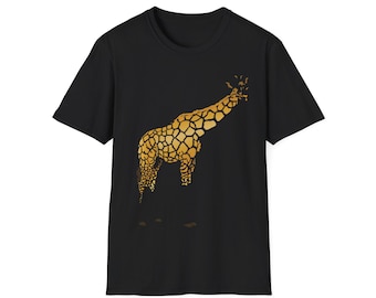 Maglietta Giraffe - Maglietta unisex morbida