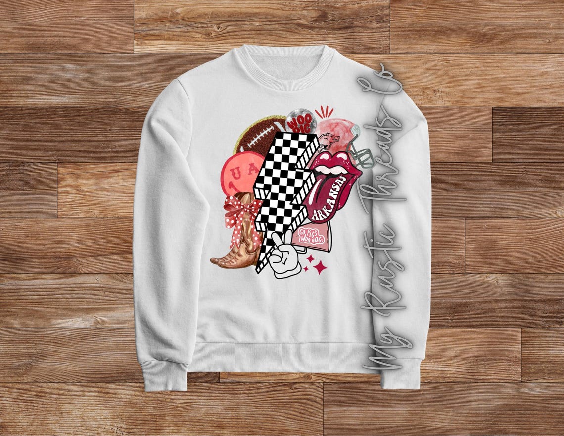 Razorback Collage Png, Hogs Png, Ar Png, Football Png, Chenille Png ...