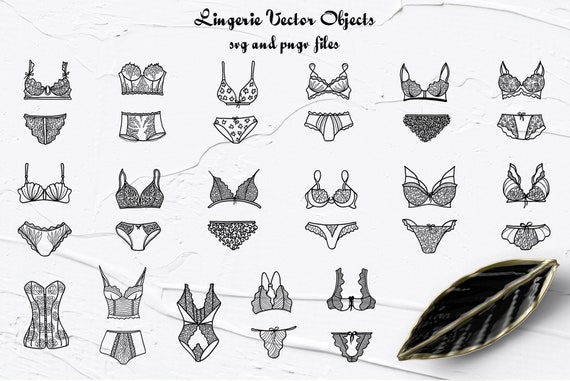 Lingerie Bra Svg/ Lingerie Svg/ Fashion Svg/ Underwear Svg/ Woman Clothing  Svg/ Bra Silhouette/ Cut Files/ Sexy Svg/ Vector Svg -  Ireland
