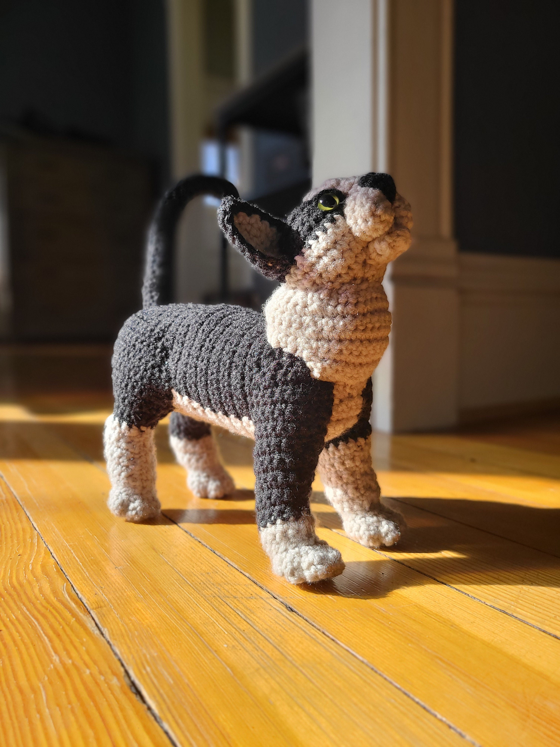 Tuxedo Cat Amigurumi Crochet Digital Pattern Download Etsy