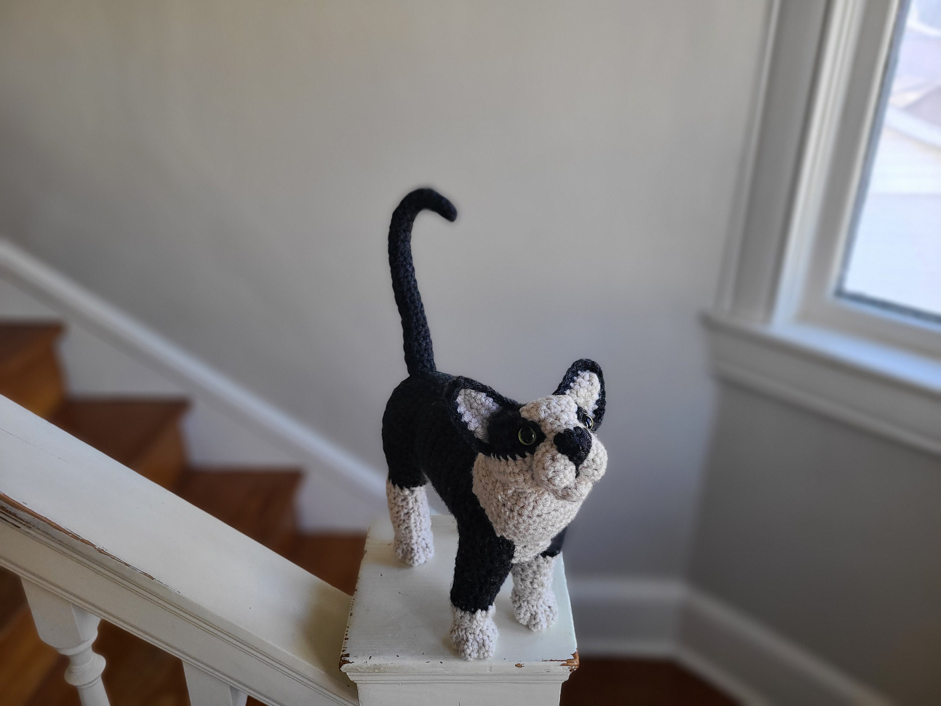 Tuxedo Cat Amigurumi Crochet Digital Pattern Download Etsy