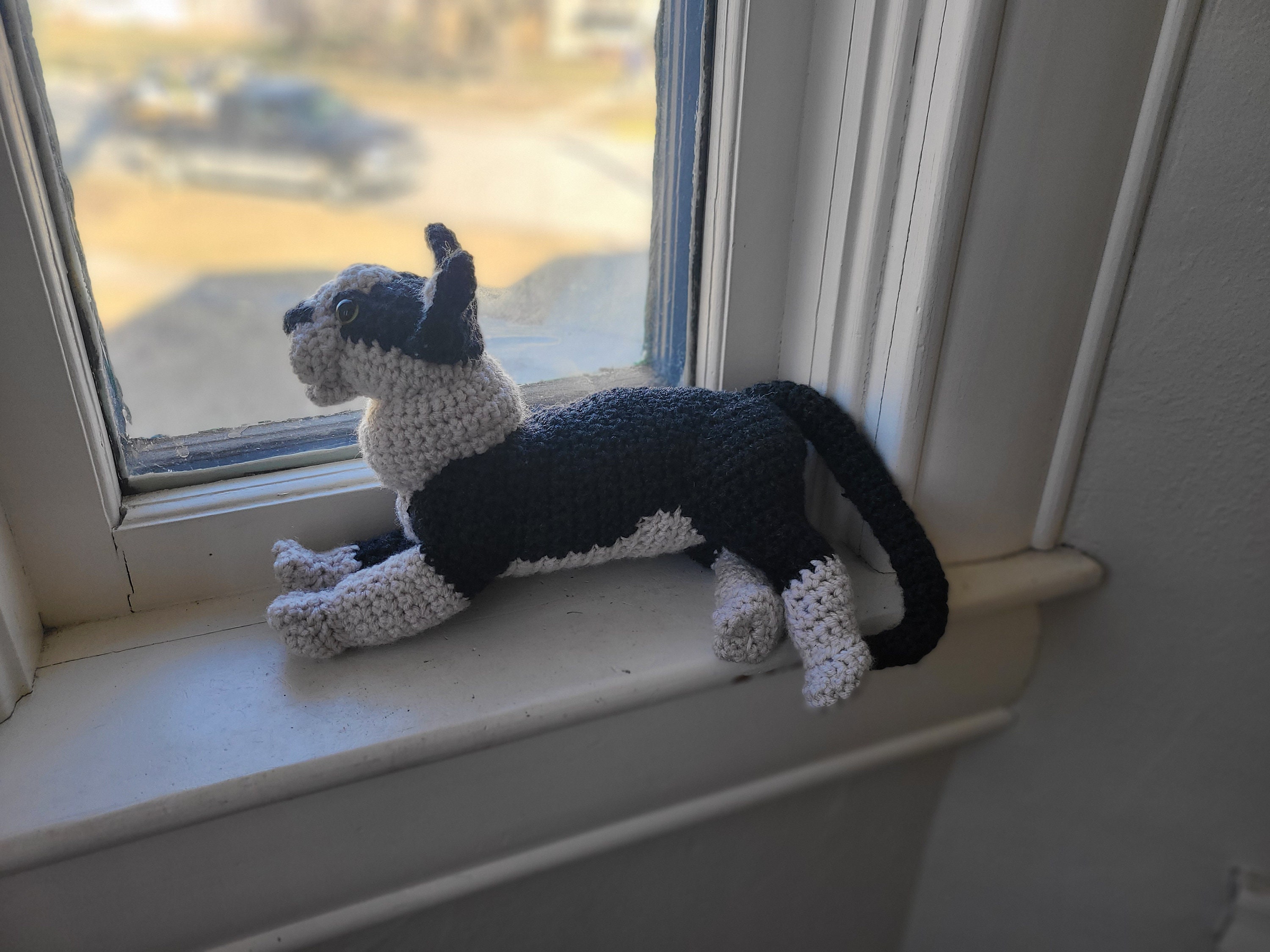 Tuxedo Cat Amigurumi Crochet Digital Pattern Download Etsy