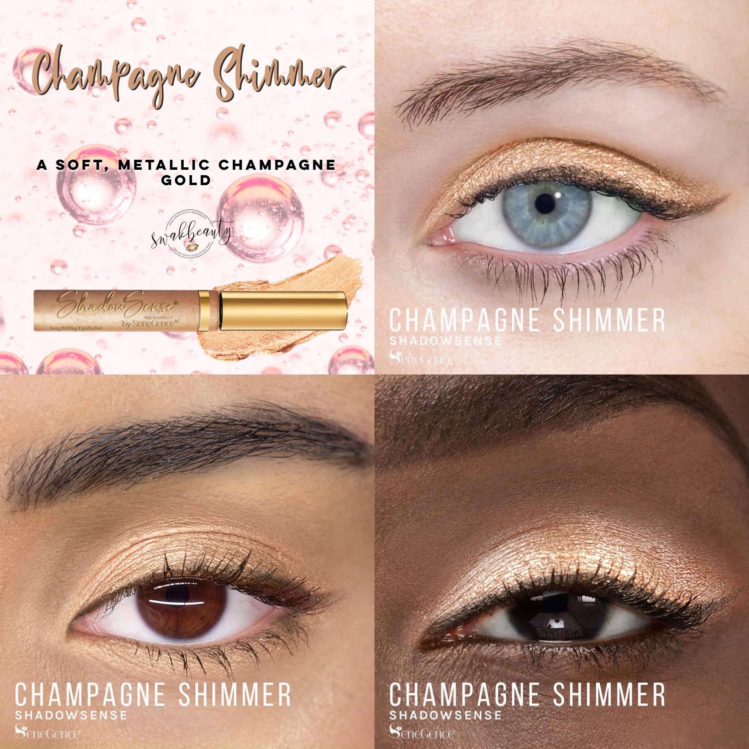 Shadowsense Champagne Shimmer Etsy