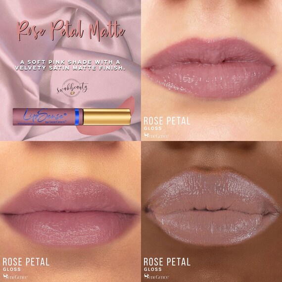 LipSense® Rose Petal Matte Gloss (Limited Edition) –