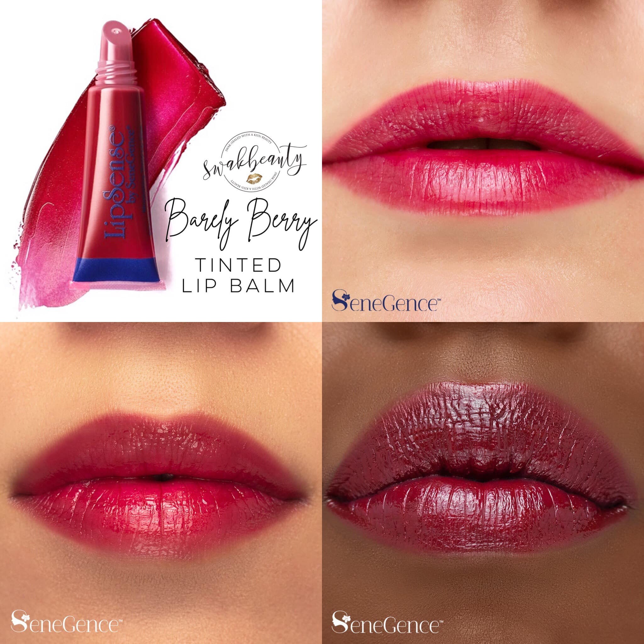 Lipsense-barely Berry Tineted Lip Balm - Etsy