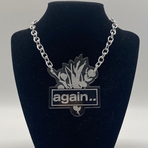 Fred Again Necklace (boiler room, music festival, rave jewelry, skrillex, 4tet, fred again..)