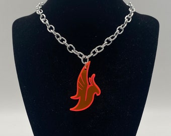 Illenium Necklace (illenium jewelry, rave wear, music festival, phoenix, edm gifts)