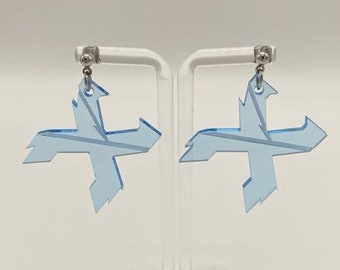 Excision Earrings (excision jewelry, rave jewelry, festival wear, EDM gifts, music festival, raver)