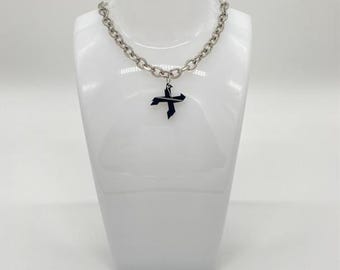 Mini Excision Necklace (excision jewelry, rave wear, music festival, lost lands, edm gifts)