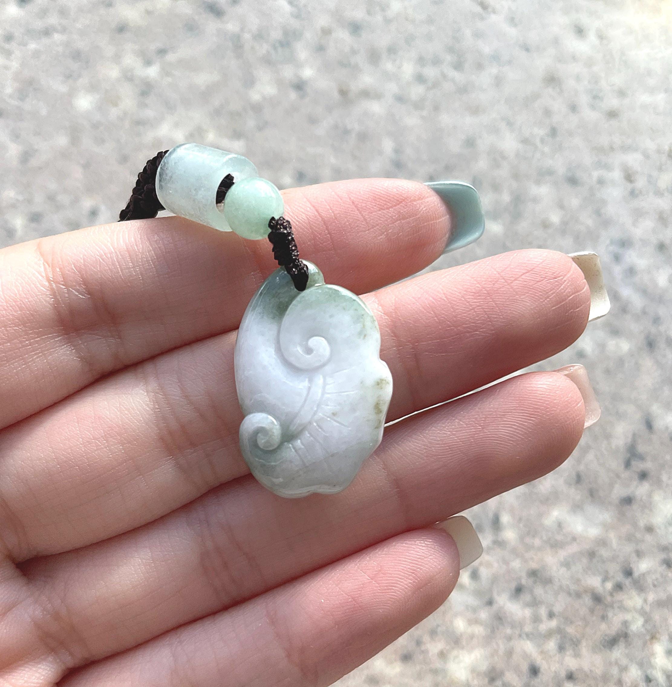 本物の翡翠 ビルマ産翡翠ペンダントネックレス グレードA - Etsy 日本