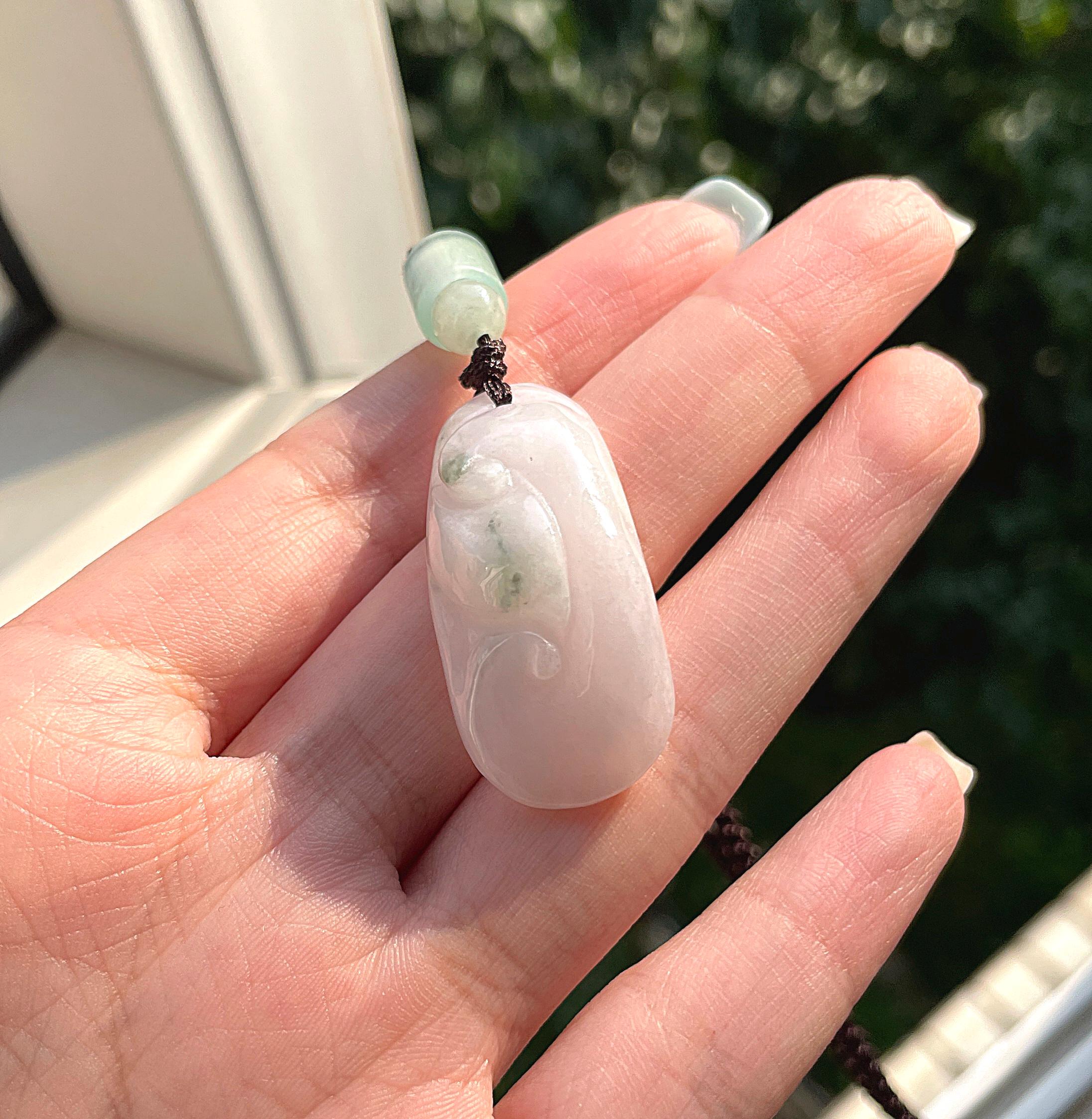 本物のビルマ産翡翠ペンダントネックレス グレードA - Etsy 日本