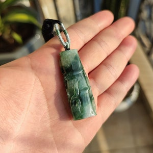 本物の翡翠 ビルマ産翡翠ペンダントネックレス グレードA - Etsy 日本