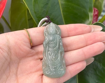 翡翠の仏像ペンダントネックレス 本物の翡翠、本物の翡翠、笑う仏陀のペンダントネックレス - Etsy 日本