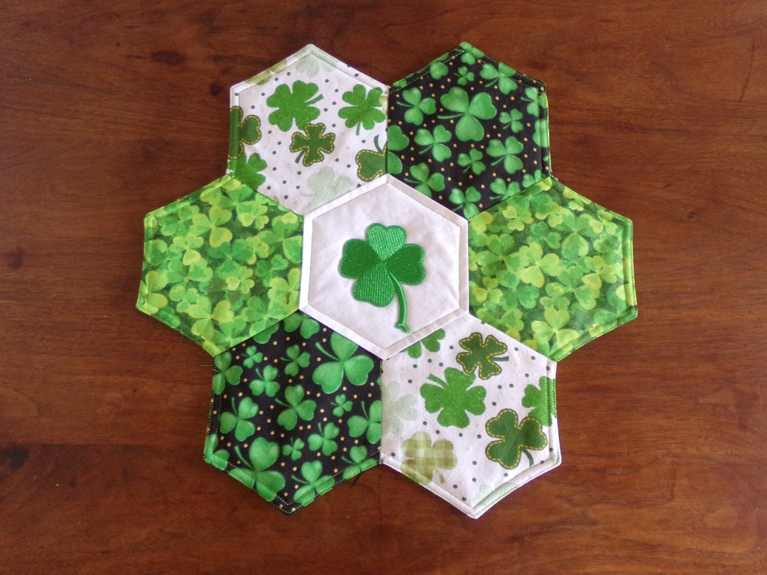 st pattys day table topper pattern