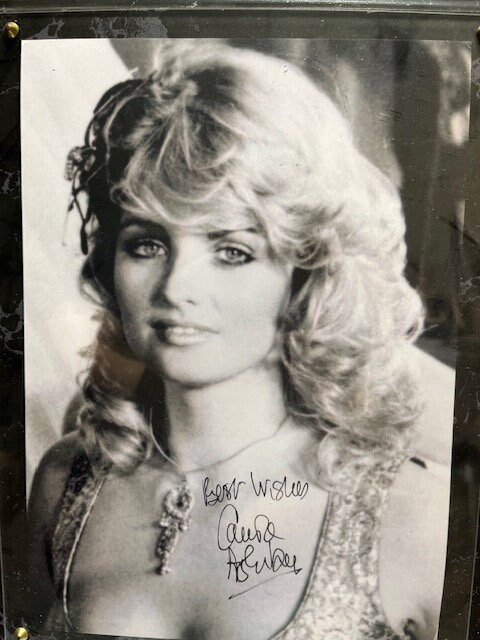 JB57 - James Bond Girl Carole Ashby Autographed Photo from Octopussy and A View to a Kill with COA