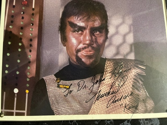 Star Trek Original Series Klingon Kang Michael Ansara - Etsy