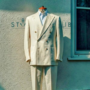 1920s linen suit - Etsy 日本