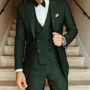 Suit vest double breasted 2025