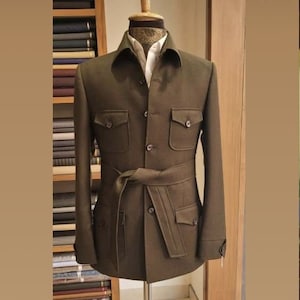 Bespoke safari jacket deals