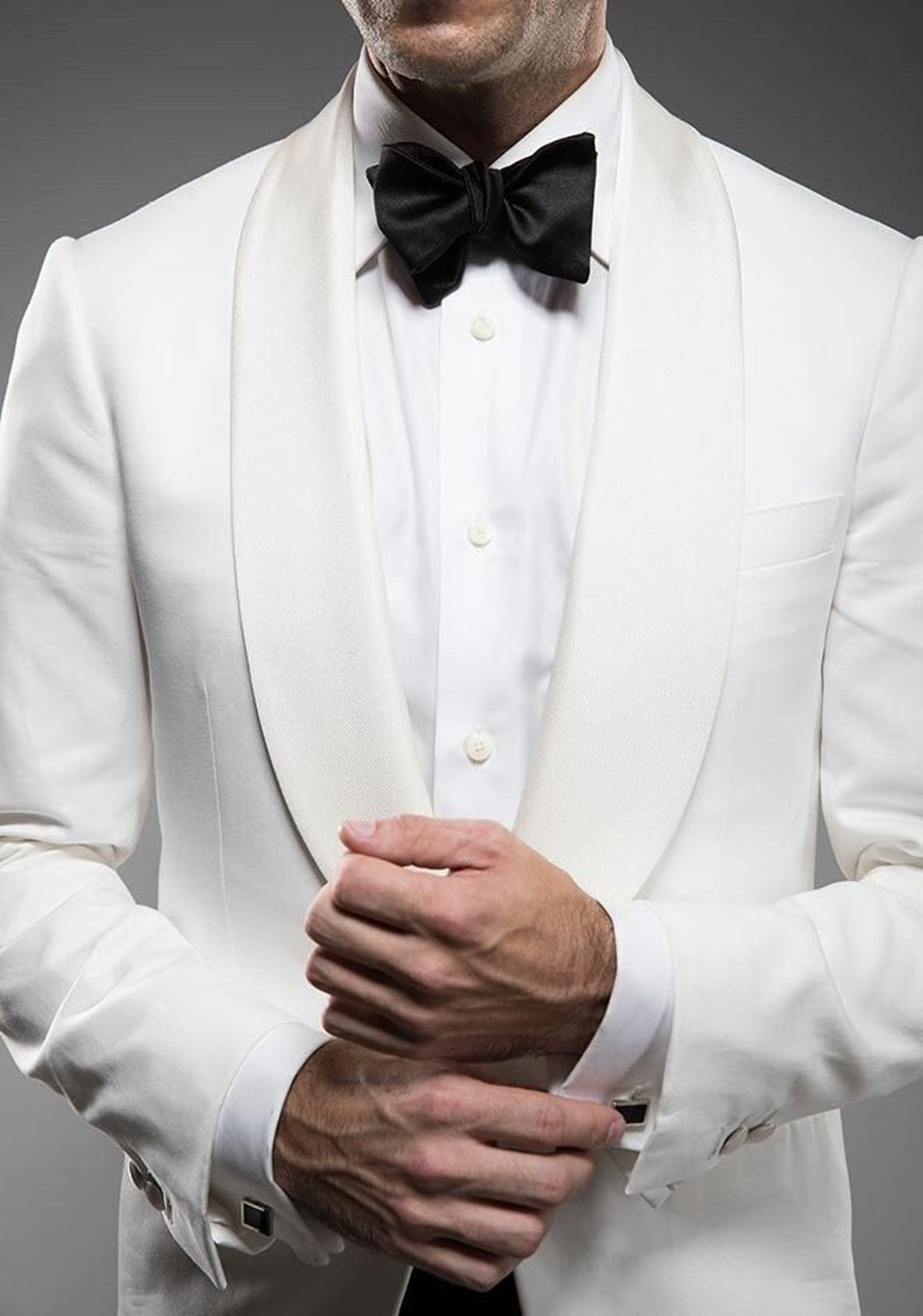 Men's White Tuxedo Blazer Slim Fit Shawl Lapel Prom Jacket Etsy