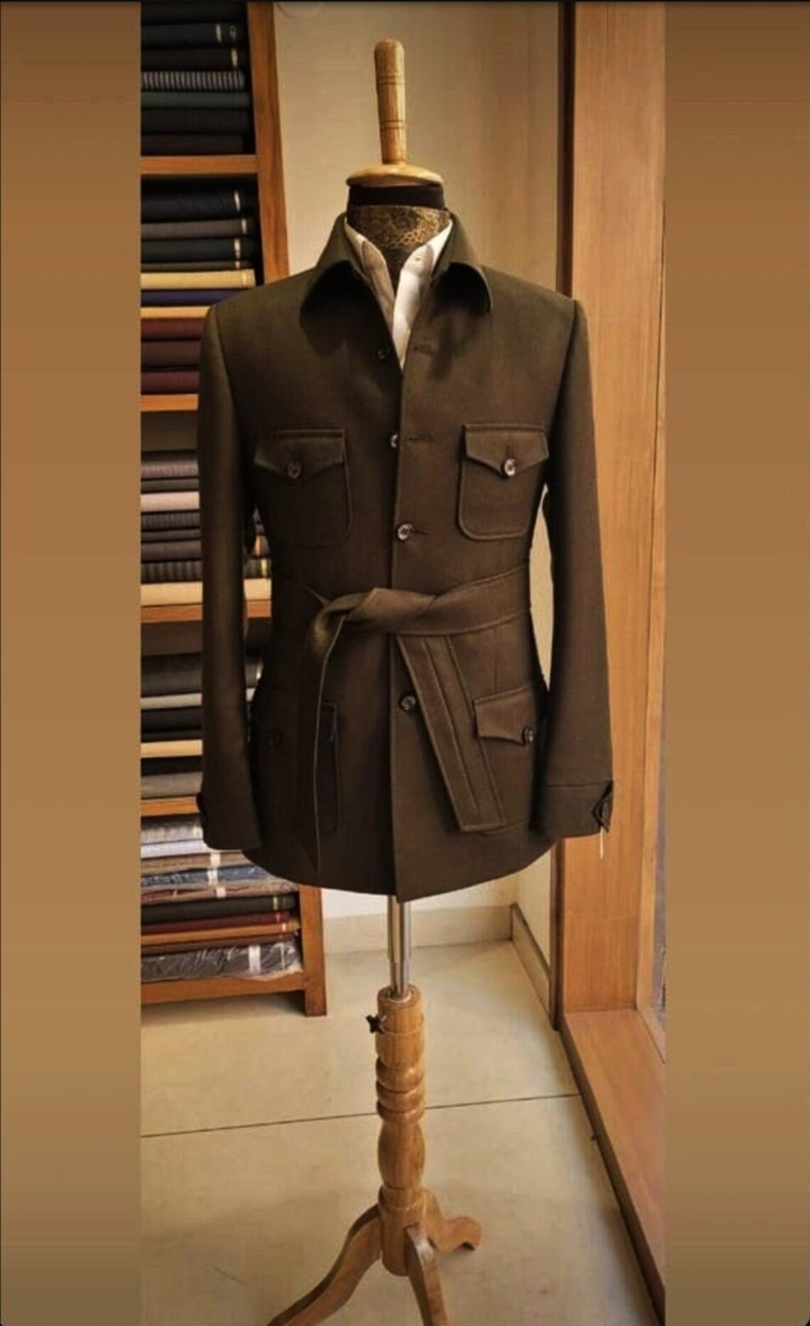 SPRING TWEED OVERSIZED JACKET_BLACK main image 0