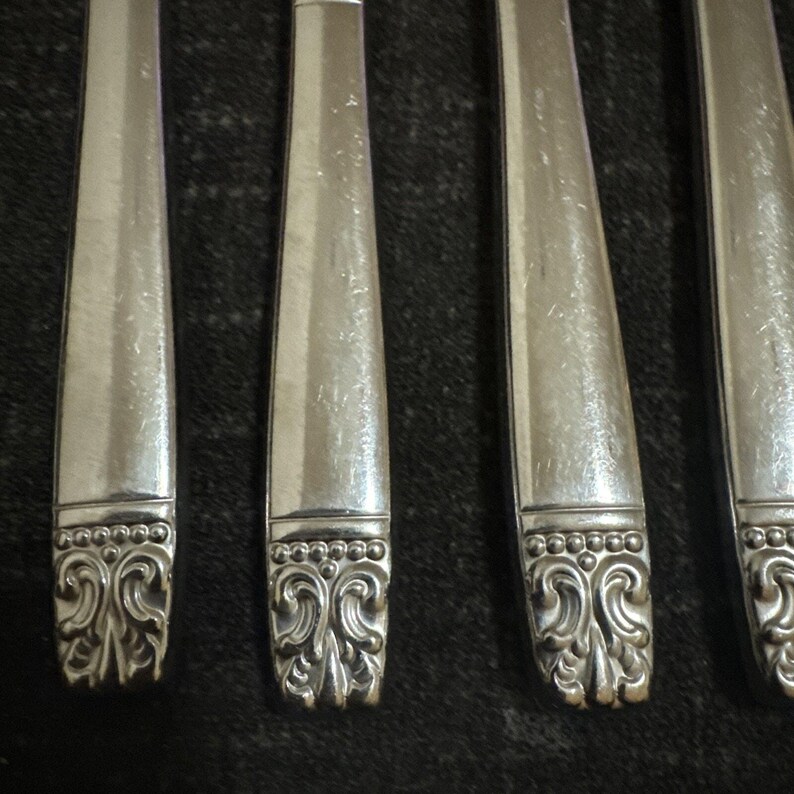 Oneida Wm A Rogers Aztec Encore Stainless Flatware Set 10 Pieces - Etsy