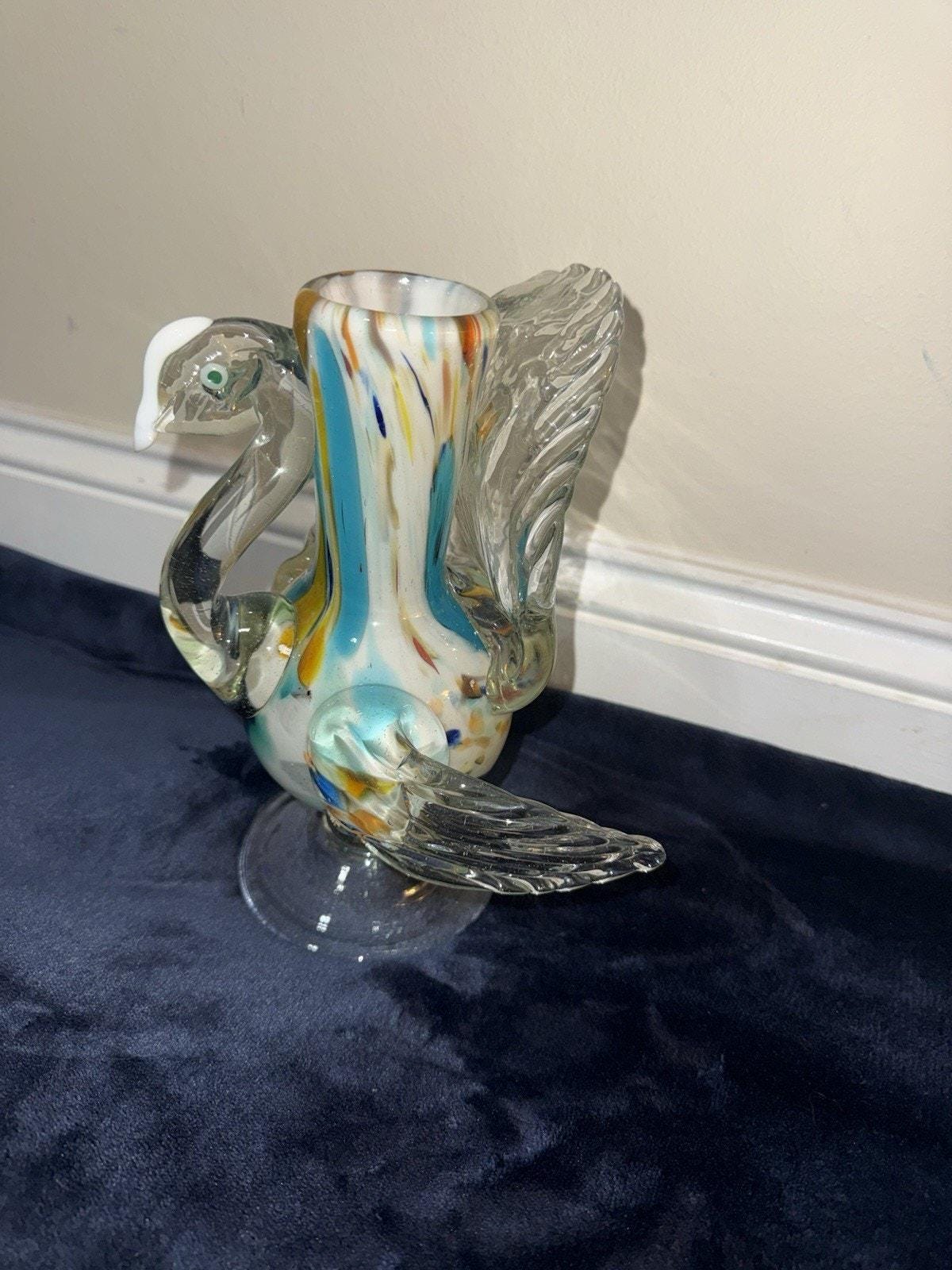 Vintage Glass Sculptures & Figurines - Etsy