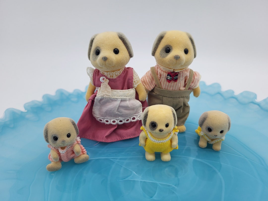 Chihuahua Dog Baby Dolls and Accessories Sylvanian Families