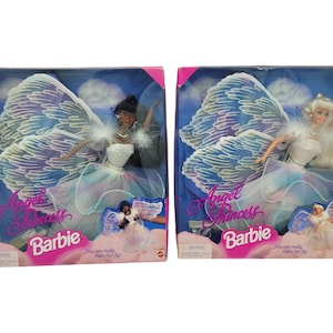 Two Angel Princess Barbie&#39;s 1996