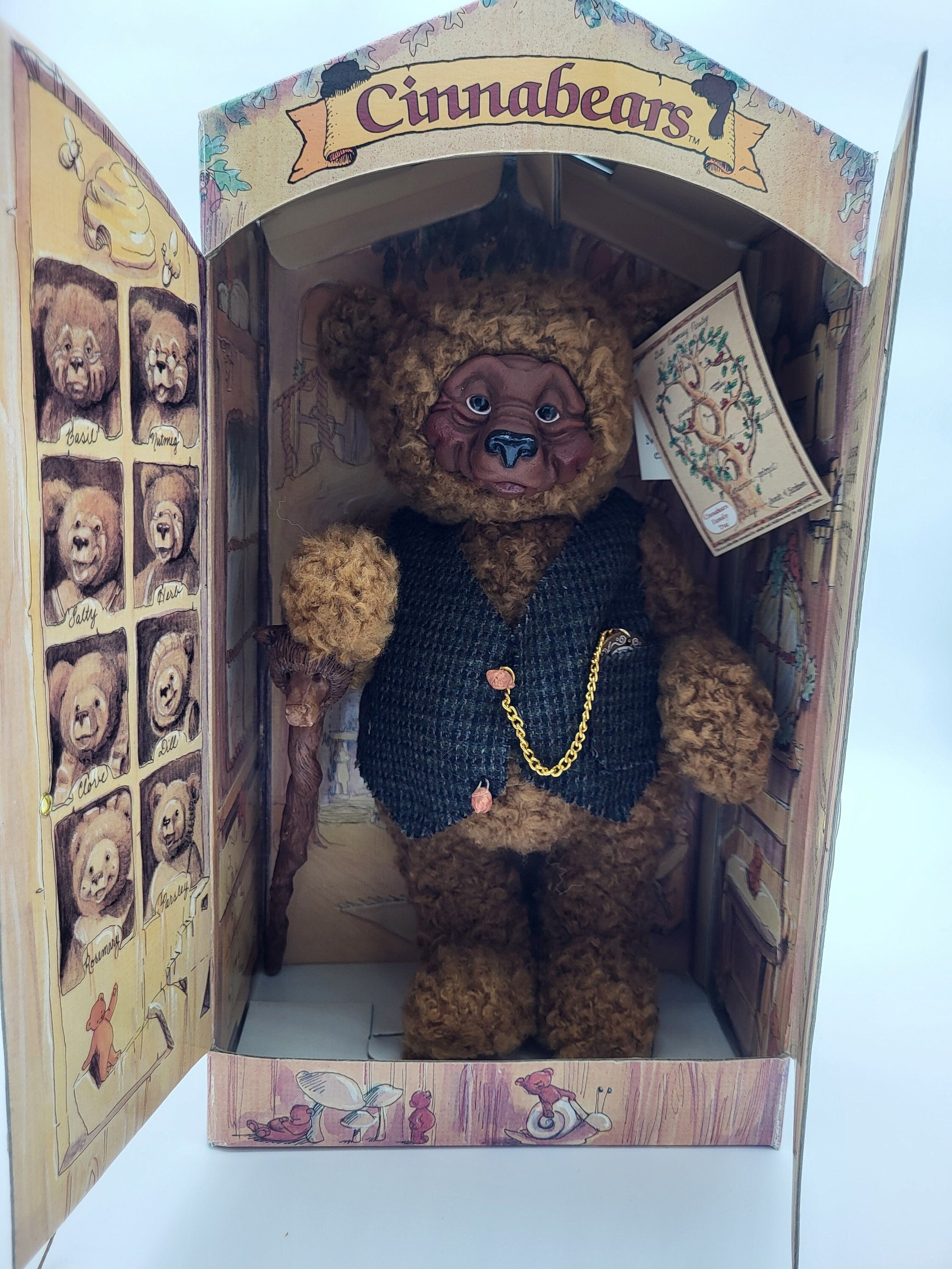 Vintage Collectable Cinnabears Grandpa Basil - Etsy