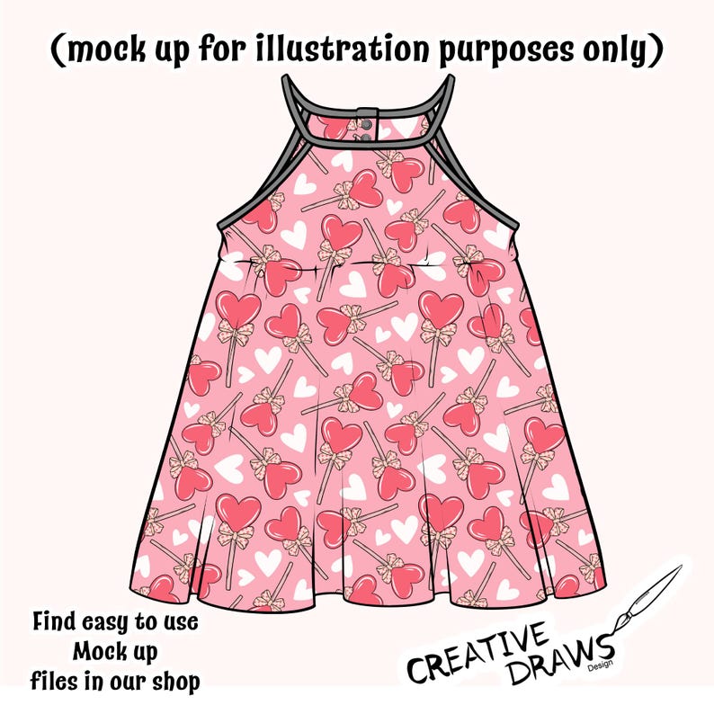 Lollipop Print Pattern Women Long Robe
