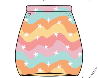 Mini Skirt PNG Mock up, Digital Overlay File Download